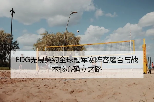 EDG无畏契约全球冠军赛阵容磨合与战术核心确立之路